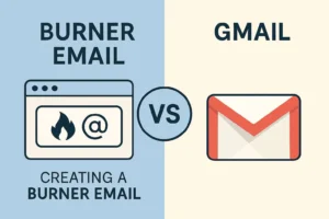creating burner email